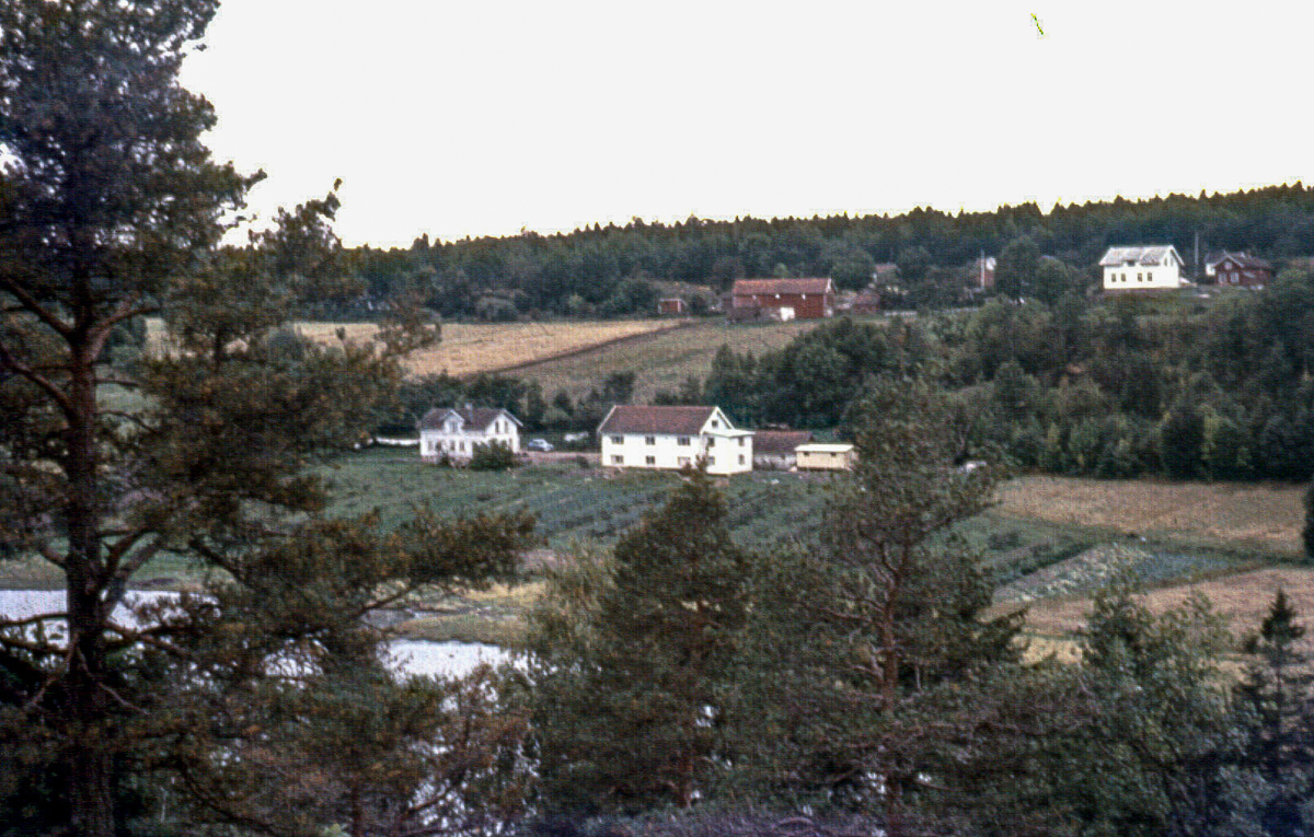 Nedre Brunstad Gård, sett fra Olsåsen.
