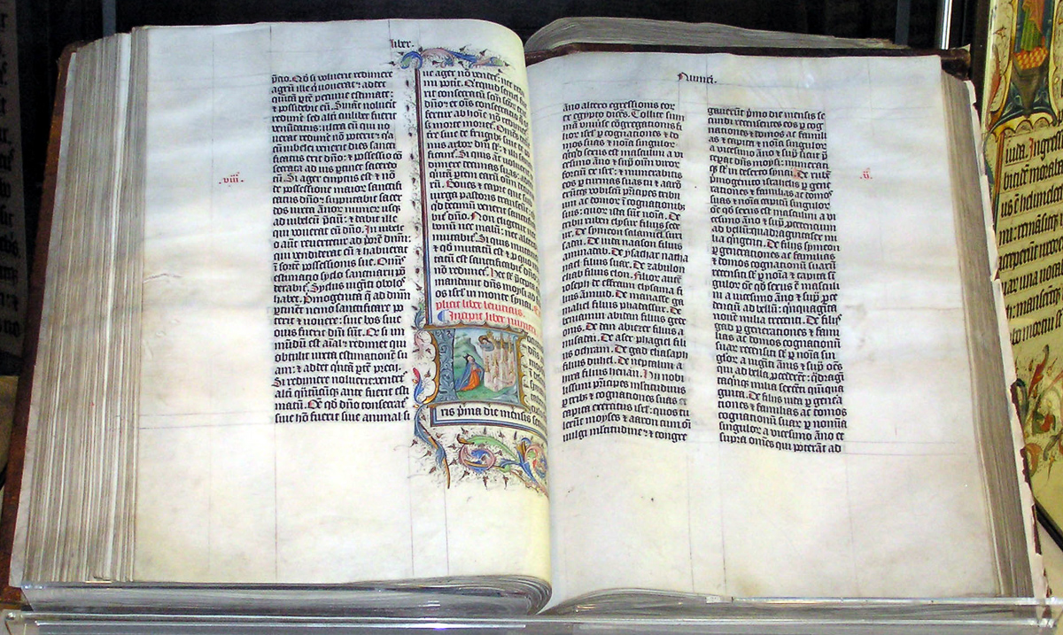 Bibler var håndskrevne og kostet mer enn de fleste hadde råd til å betale