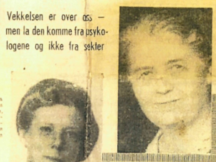 Utklipp fra Dagbladet 1946